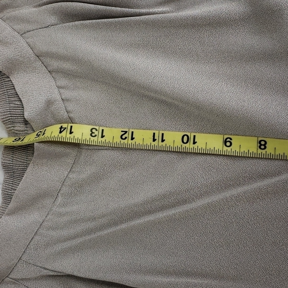 Vintage 90s Jaclyn Smith Signature Satin Dress Party Trousers L NWT Deadstock - Picture 12 of 16